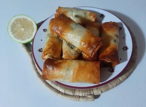 Une photo de Bourek de pommes de terre et fromages au air fryer 🍋