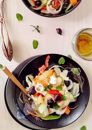 Cheese salad রেসিপির প্রধান ছবি
