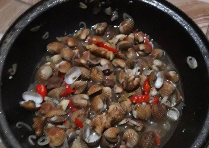 Pindang serani kerang ala wong pesisir