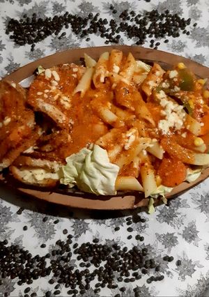 A picture of Italian sizzler.