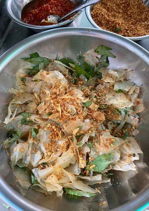 Hình của món Bánh Tráng Trộn.