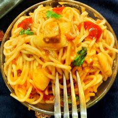 Tikka style noodles A picture of Tikka style noodles.