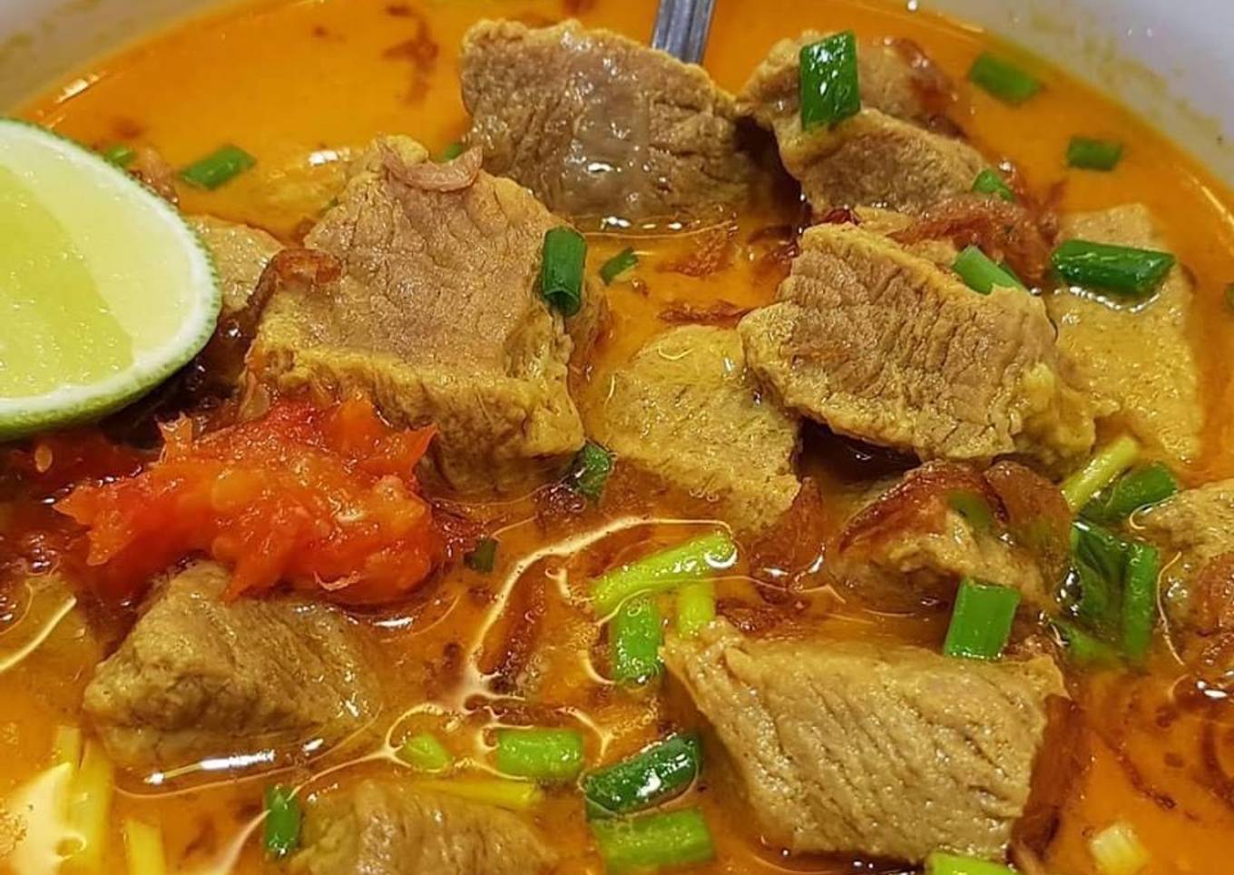 Soto betawi daging kambing