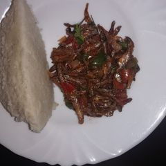 A picture of Omena fry.