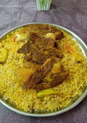 صورة لوصفة طريقة عمل المجبوس الكويتي 😋😋