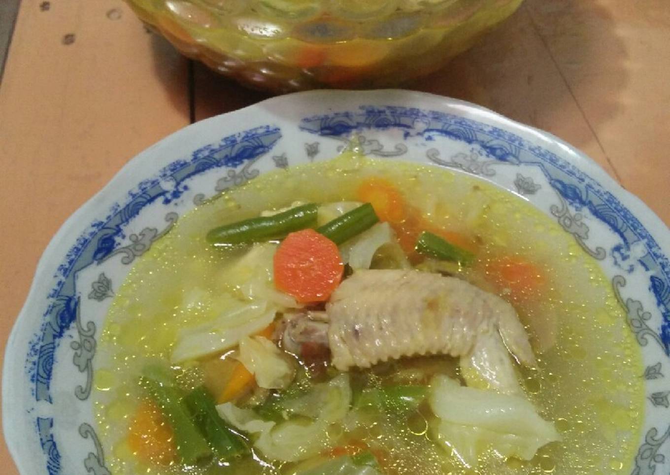 Sop ayam kuning cepat dan anti ribet