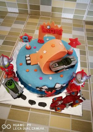 Foto resep Birthday cake hotwheelshollic