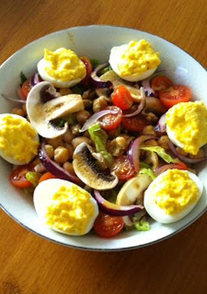 Una foto de Ensalada al curry