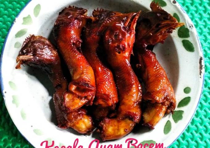 Resep Kepala Ayam Bacem Anti Gagal