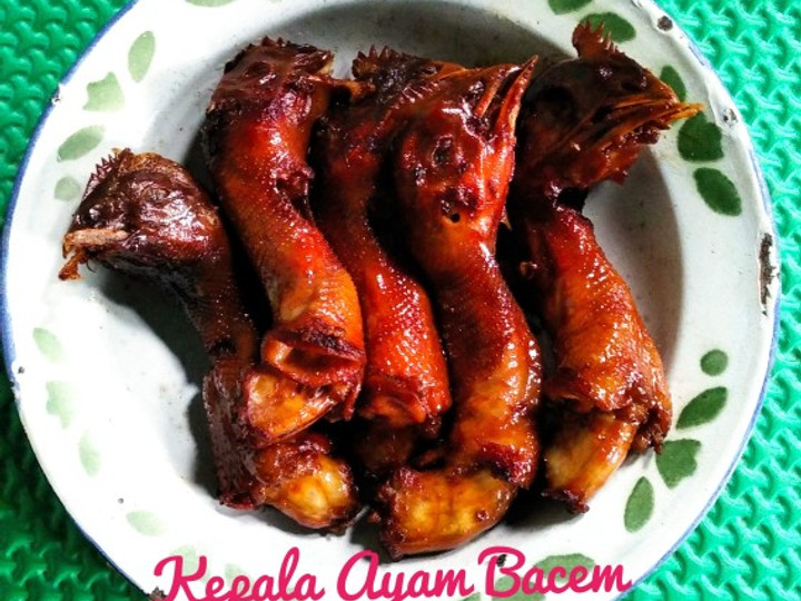 Resep Kepala Ayam Bacem Anti Gagal