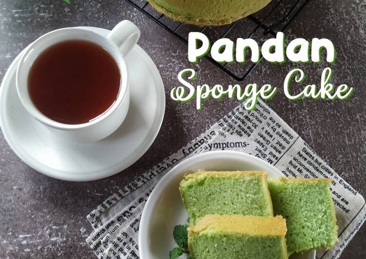 Cara Gampang Menyiapkan Pandan Sponge Cake yang Lezat