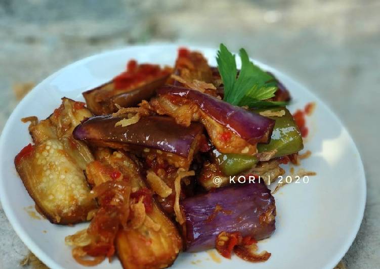 Mudah Cepat Memasak Balado Terong Gurih Mantul