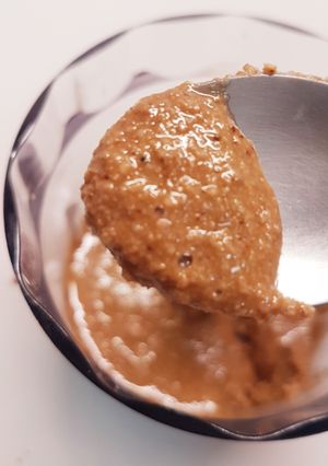 Una foto de Tahini o Pasta de sésamo