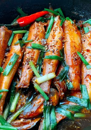 Hình của món Cá bống đục.
