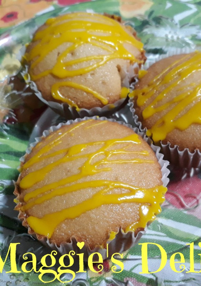 Una foto de Cupcakes de Limón y esencia de almendra