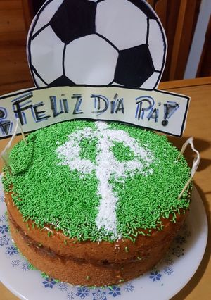 Una foto de Torta futbolera para papá 💙