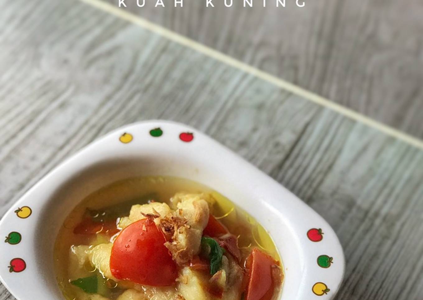 Sup ikan dory kuah kuning