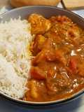 Curry panang di gamberi o pollo