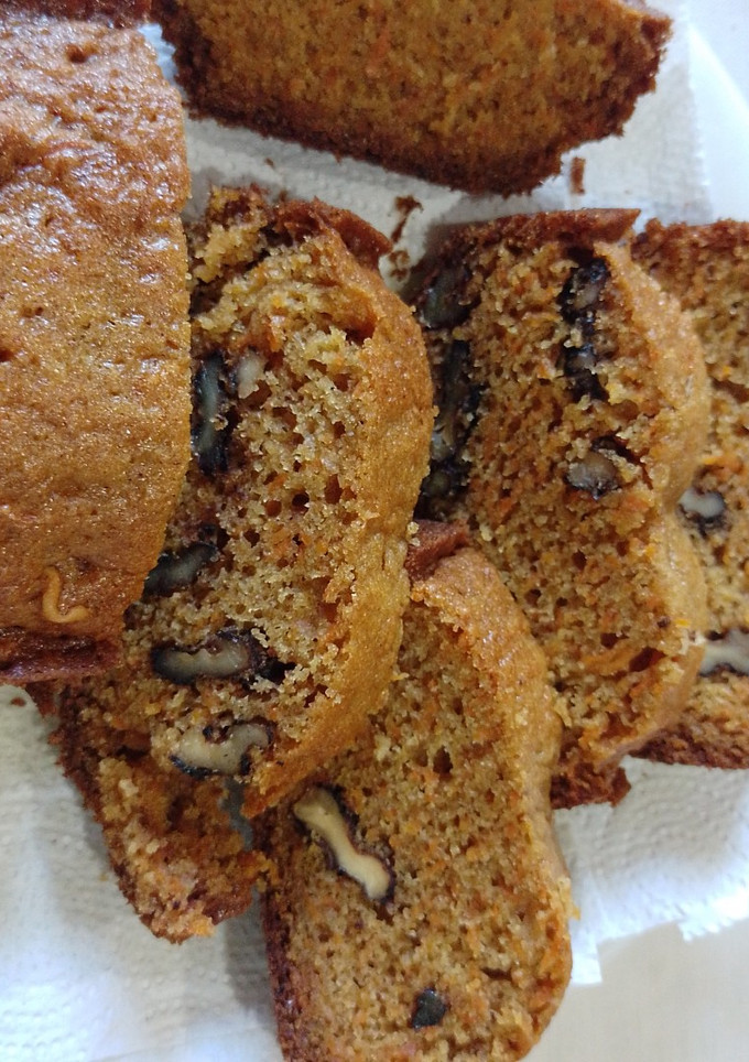 Una foto de Carrot cake 🥕 budín de zanahoria