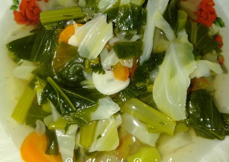 Cara Gampang Menyiapkan 2) Sayur Sop Bening yang Enak