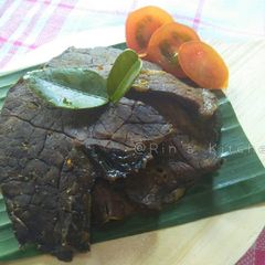 A picture of Fried Cow Lung.