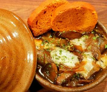 Fresh, Serving Recipe Mikes French Onion  Mushroom Soup Delicious Simple