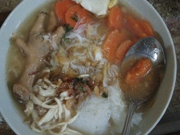 Cara Mudah Membikin Resep Soto banjar alakadarnya😉 yang Lezat Sekali Anti Ribet, Menggugah Selera