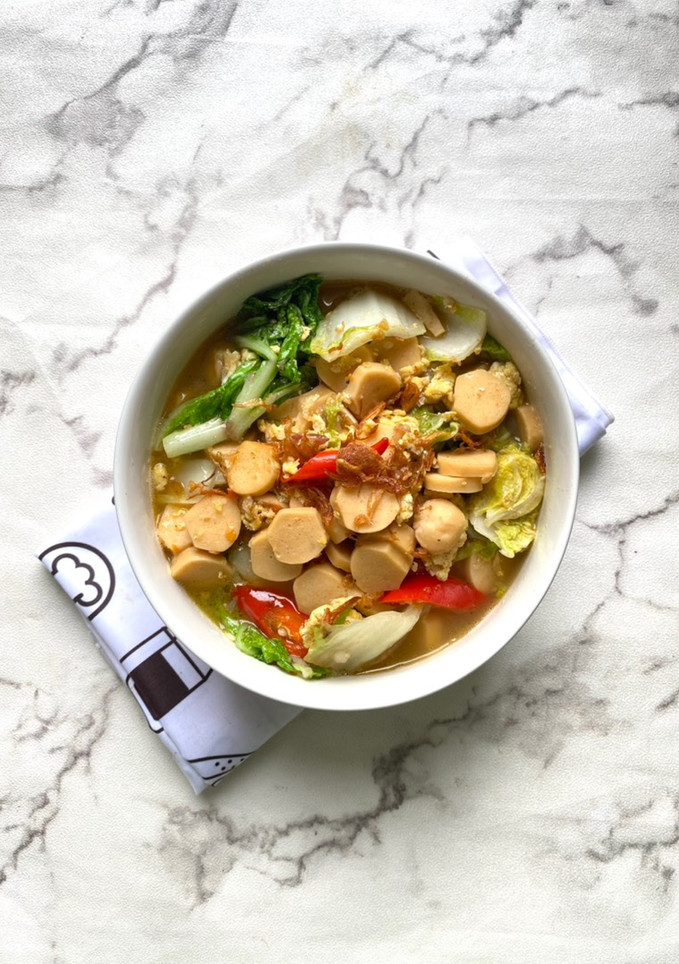 Foto resep 21. Sawi Putih Bumbu Kencur
