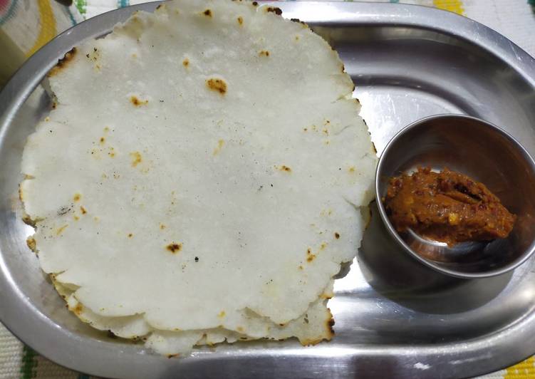 Steps to Make Homemade Rice Roti - (Pathiri)