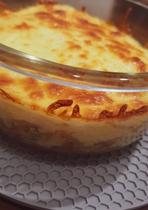 Foto resep Creamy Baked Spaghetti