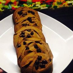 A picture of Choco chip cookies.