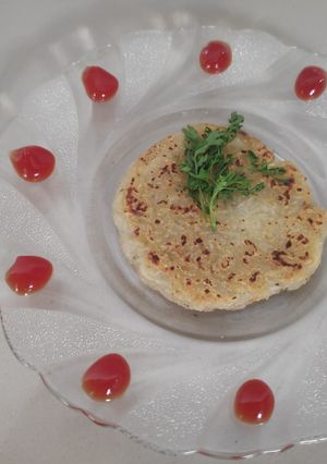A picture of Potato Pan Cake.