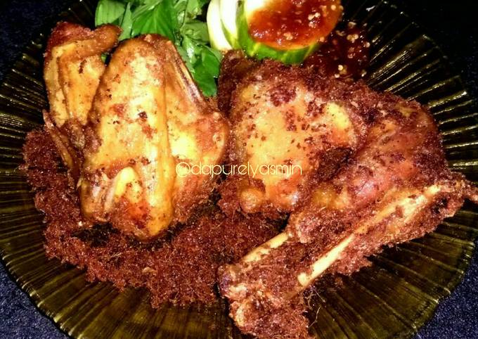 Ayam Kampung Serundeng Rempah