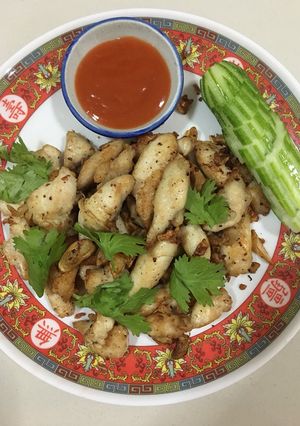 รูปของ “สันในไก่ทอดกระเทียม”