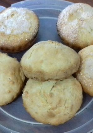Una foto de Scones salados y dulce