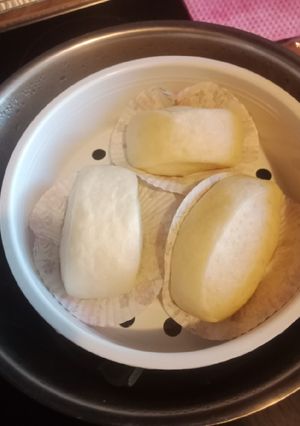 Hình của món Bánh bao chay đơn giản.