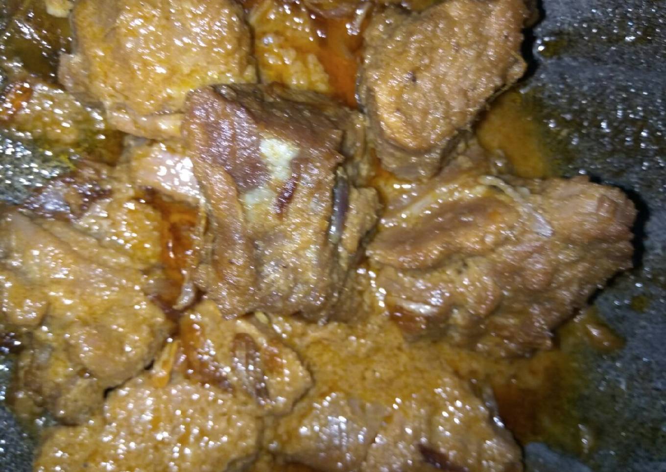 Rendang dadakan