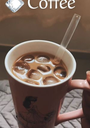 صورة لوصفة لاتيه، قهوة بارده 🧋