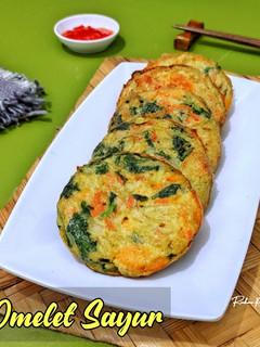 Foto resep Omelet Sayur
