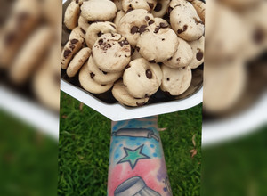 Una foto de Galletitas con Chips de Chocolate