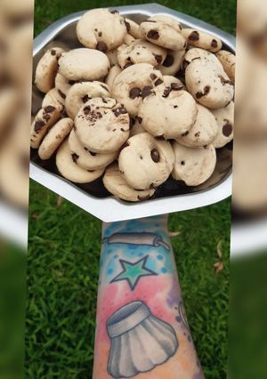 Una foto de Galletitas con Chips de Chocolate