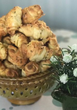 Sós vendégváró kifli recept fotója