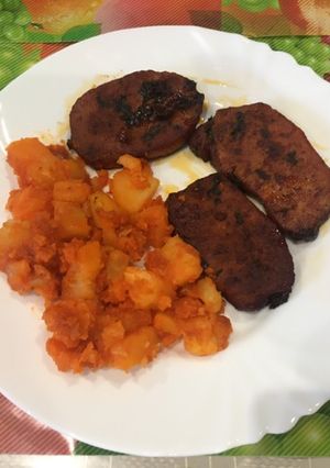Vörösboros-zelleres karaj recept fotója