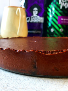 A picture of Chocolate mousse cake.