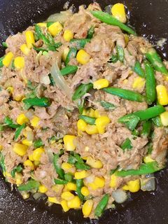 Foto resep Tumis Buncis Tuna dan Jagung manis