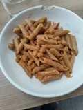 Curry de pois chiches avec penne complète