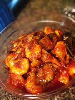 Foto resep Udang Terong Balado