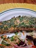 Filete de salmón al perejil