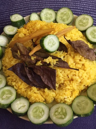 Cara Simple Menyiapkan Resep  Nasi Kuning Rice Cooker Non MSG endes super easy yang Bisa Manjain Lidah, Bisa Manjain Lidah