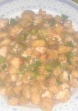 Foto resep Sambal goreng tahu pedez